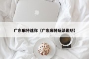 广东麻将迷你（广东麻将玩法说明）